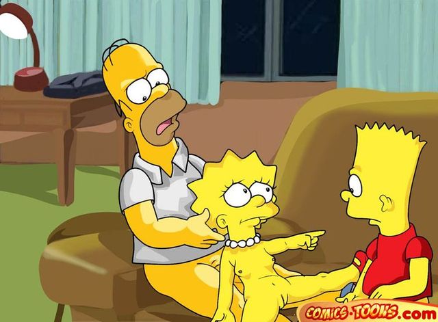 homer and marge bondage porn simpsons comics cartoon