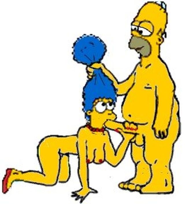 homer and marge bondage simpsons cartoon jessica bum