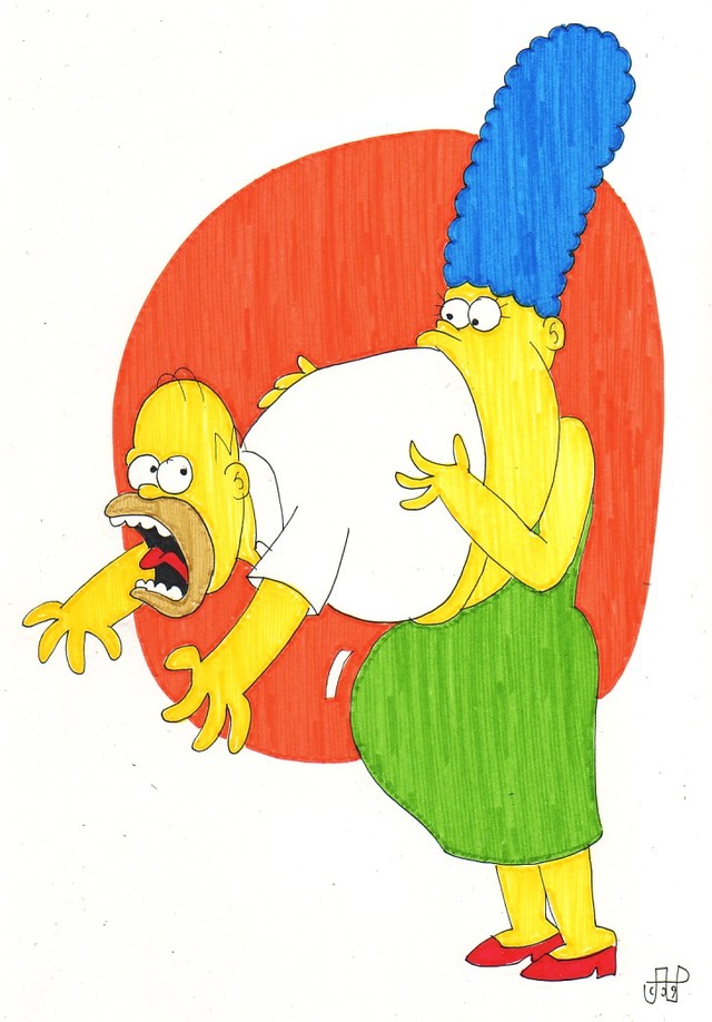 homer and marge bondage marge homer cartoons morelikethis fanart traditional swallows emperornortonii