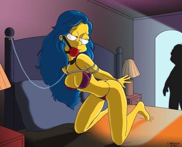 homer and marge bondage simpsons marge simpson bondage