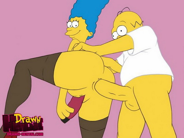 homer and marge bondage hentai simpsons marge simpson homer fucks asshole