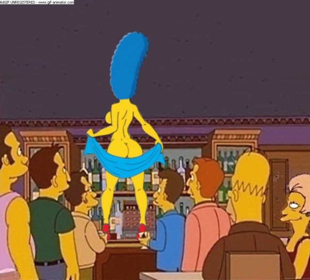 homer and marge bondage simpsons marge simpson homer animated monday edna krabappel shakin grove thang