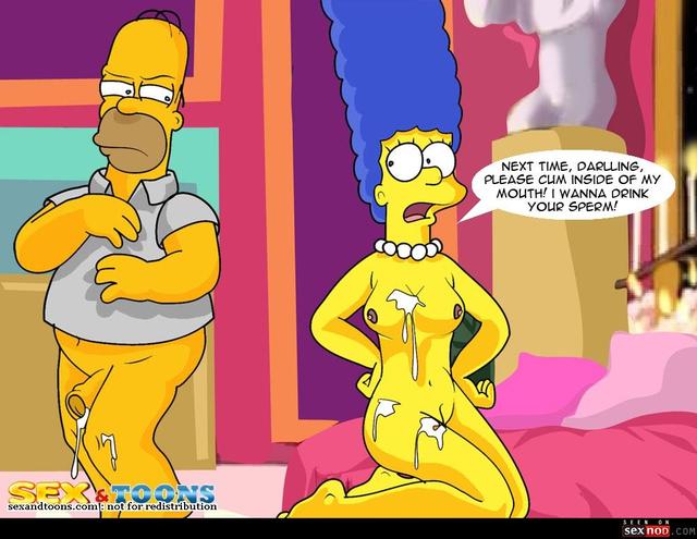 homer and marge bondage simpsons sexy comic cartoon gallery show marge homer toons sexiest wmimg