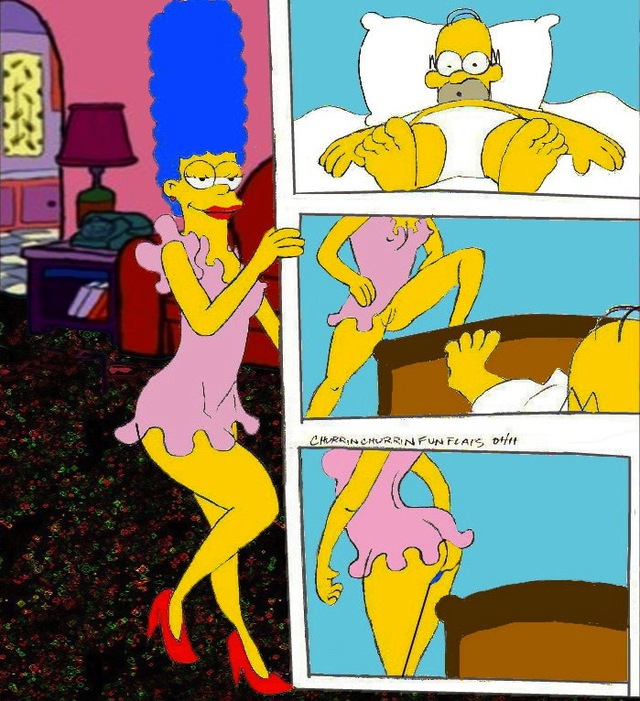 homer and marge bondage simpsons marge simpson homer lingerie monday modles