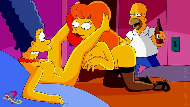 homer and marge bondage simpsons marge simpson homer mindy simmons
