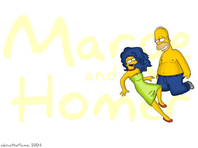 homer and marge bondage wallpaper marge homer morelikethis customization revisited abovetheflames