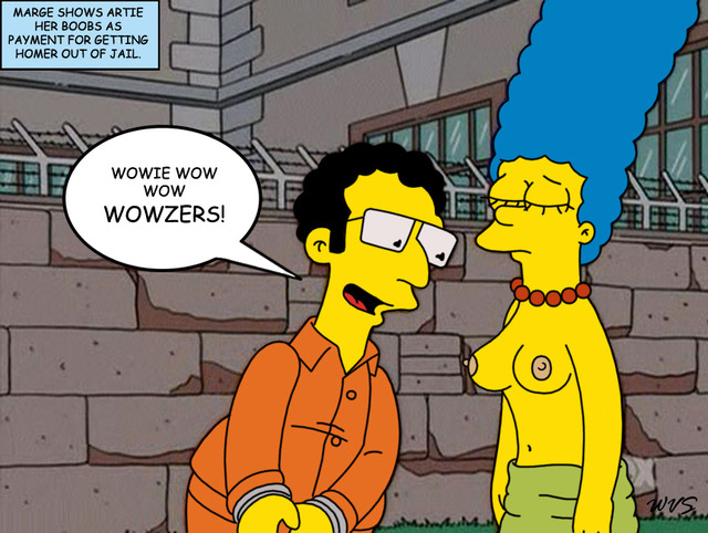 homer and marge bondage simpsons marge simpson homer out jail monday bailing artie ziff
