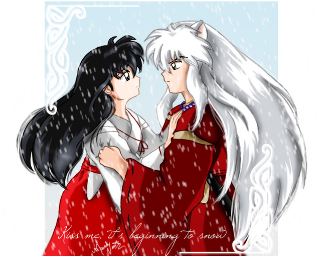 inuyasha porn their from movie inuyasha kiss kagome share