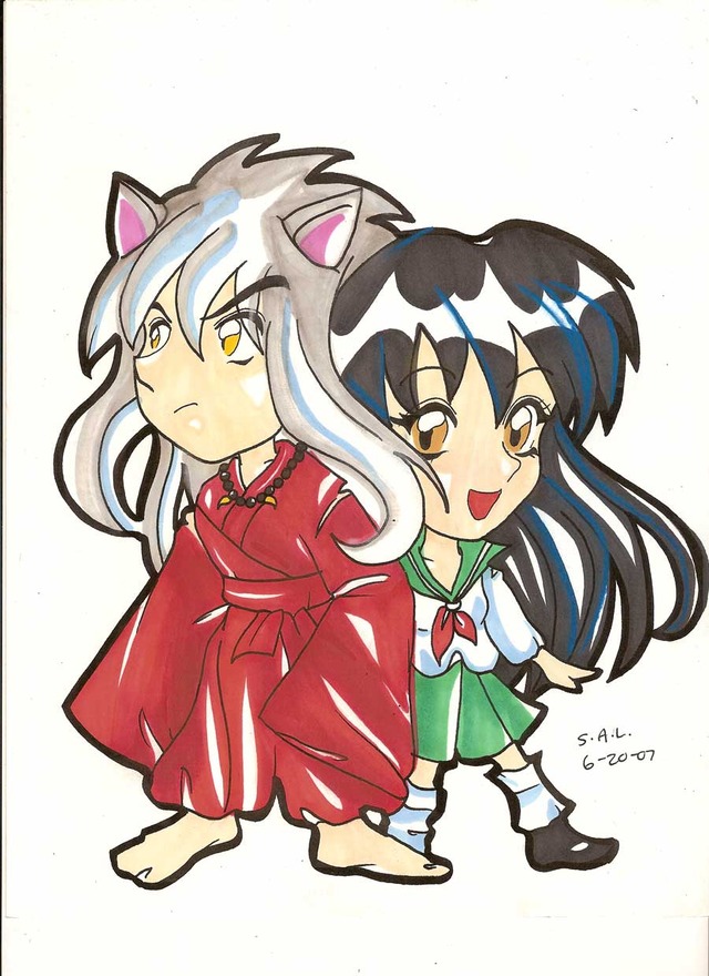 inuyasha porn porn pics inuyasha eyes kagome chibi raccoon