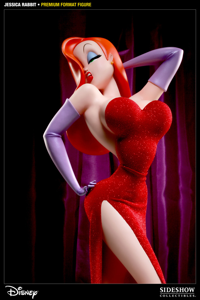 jessica rabbit porn jessica rabbit dress sideshow format premium chastain sag awards