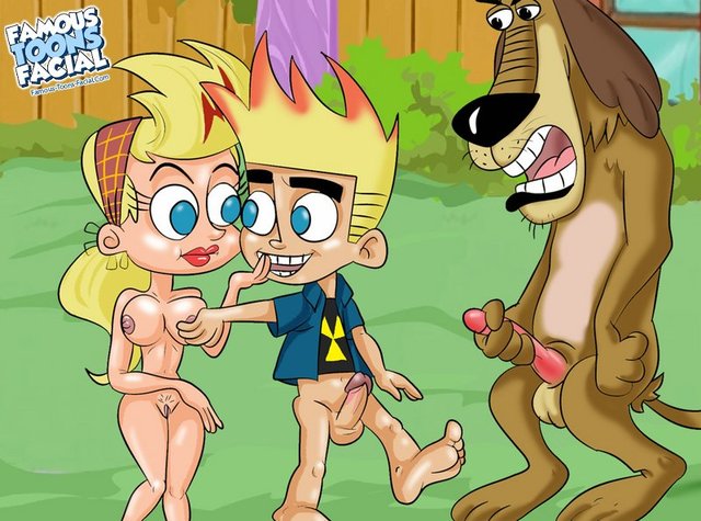 johnny test porn guy attachment gets hot blonde fucked dog