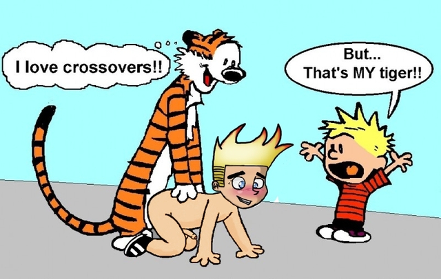 johnny test porn johnny crossover test character calvin hobbes