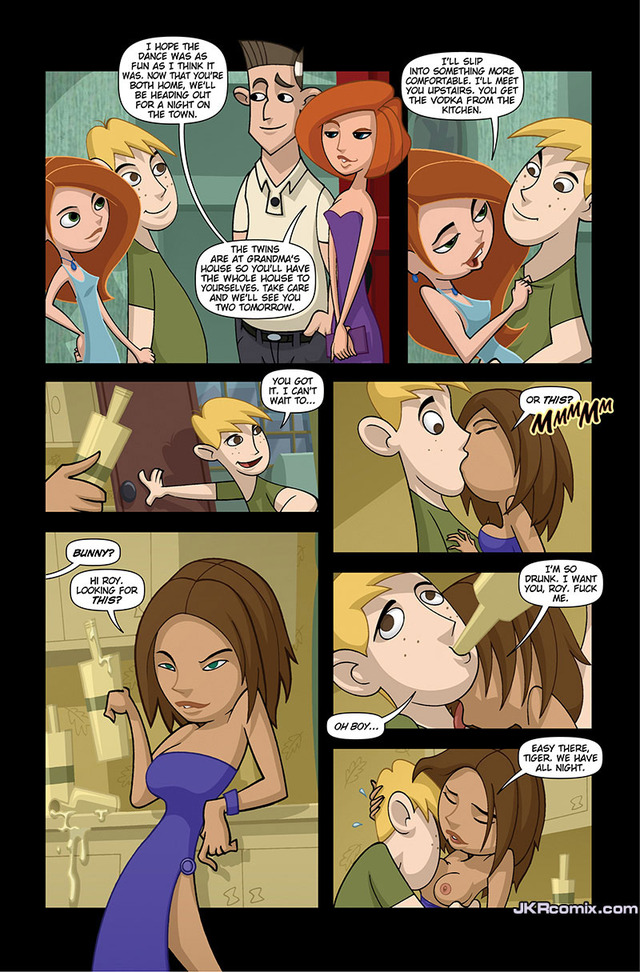 kim possible porn porn comics comic kim possible cartoon jkr ron gets