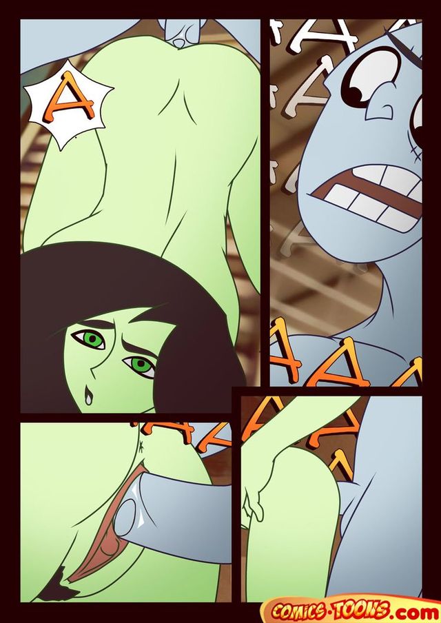 kim, shego and others in sex cartoons porn kim possible having fucks