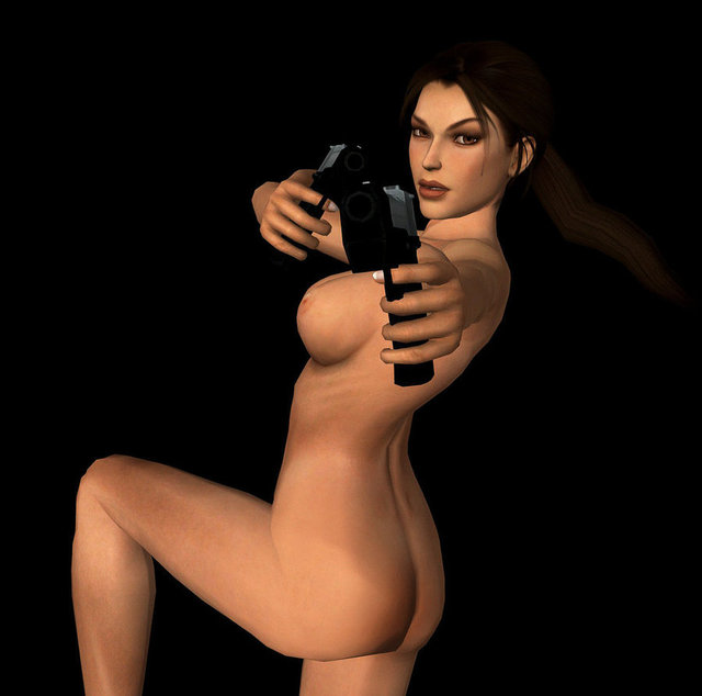 lara croft hentai hentai cgi tomb raider lara croft hair brown kamillho hentairing