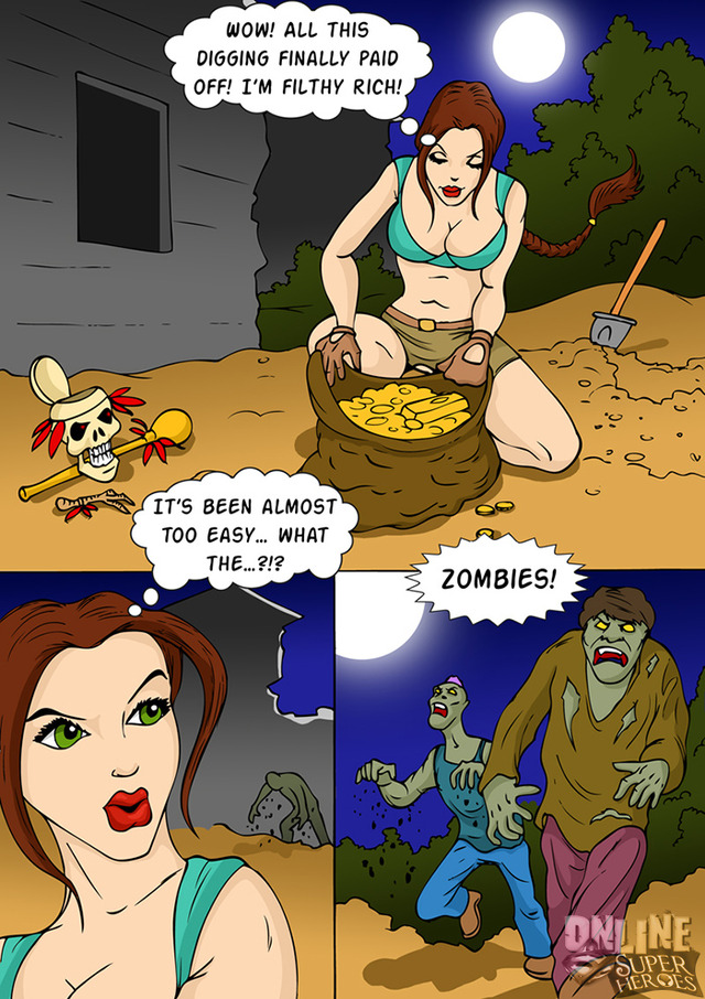 lara croft porn comics lara croft zombie
