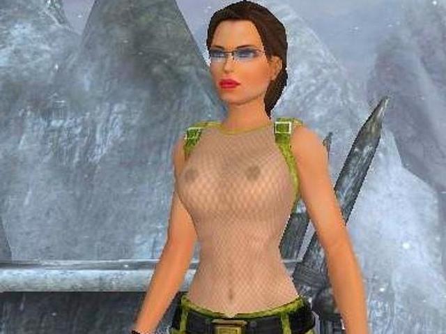 lara croft porn naked nude tomb raider lara croft patch green skins anniversary amazon