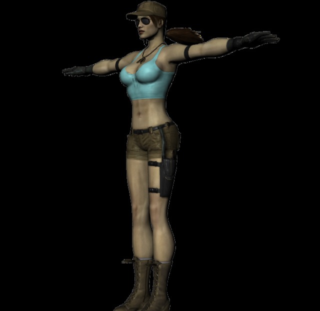 lara croft's holes under attack porn morelikethis artists lara croft mod sonya jill valentine digitalart texture