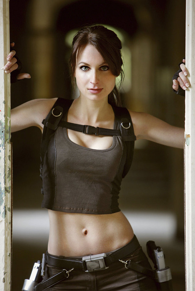 lara croft's holes under attack porn pre morelikethis lara croft collections portrait lena