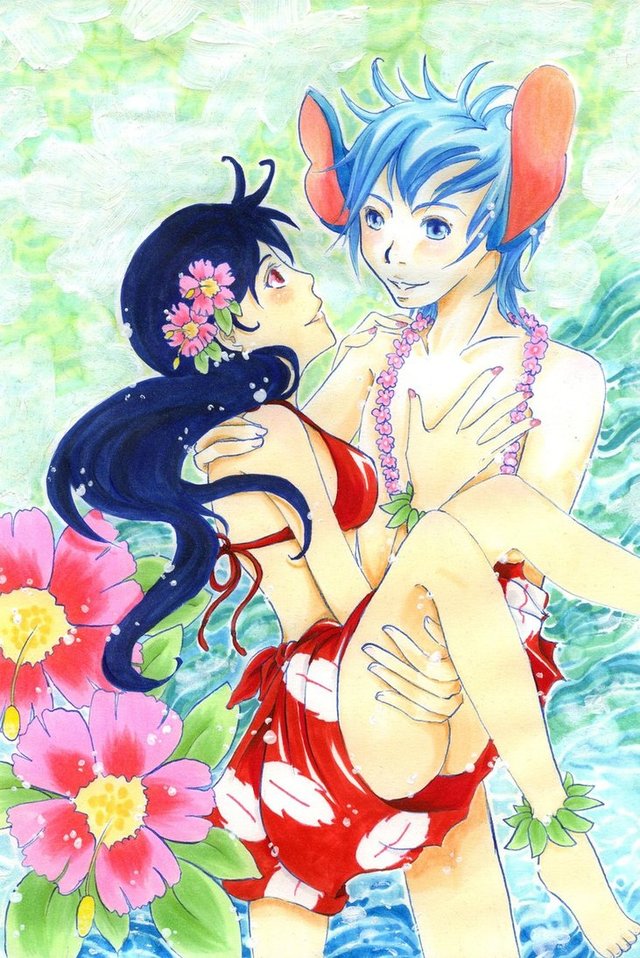 lilo and stitch hentai manga pre lilo stitch morelikethis drawings traditional heart aahse