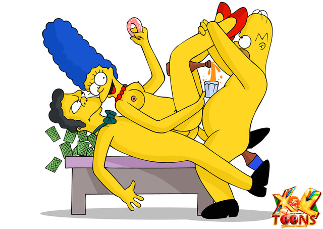 lisa and marge simpsons nude posing porn sexy marge simpson