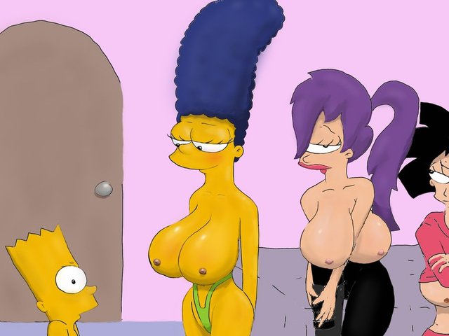 lisa and marge simpsons nude posing porn porn simpsons pictures