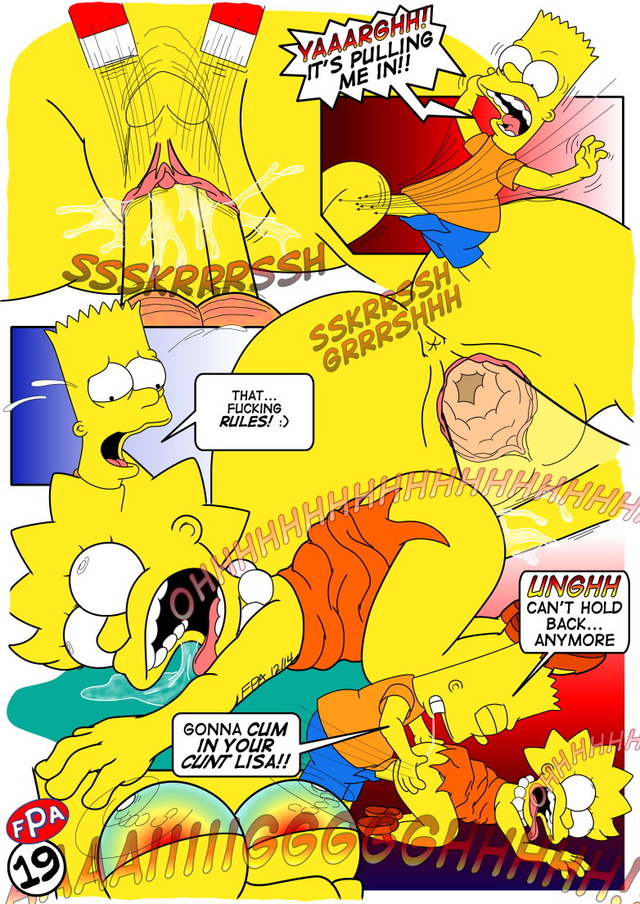 lisa simpson hentai hentai simpsons media cartoon lisa bart result original