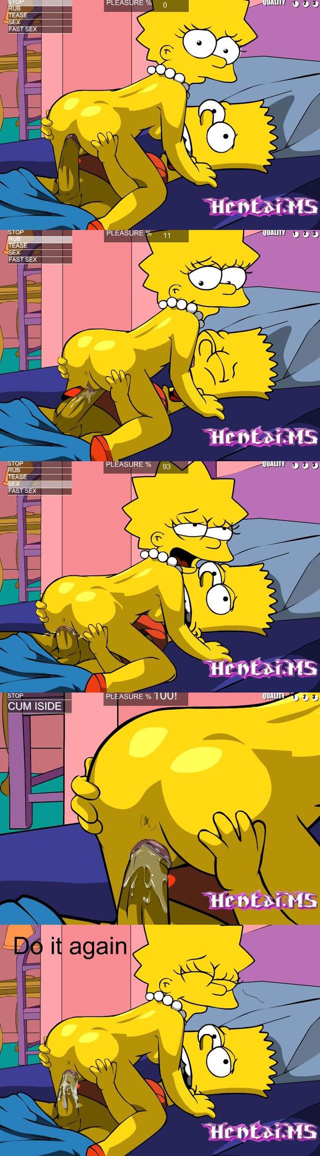 lisa simpson hentai simpsons simpson lisa bart