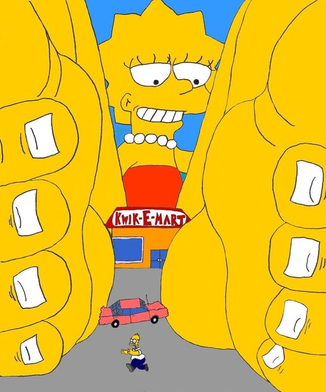 lisa simpson porn porn simpsons pre marge simpson lisa giantess paint bncl