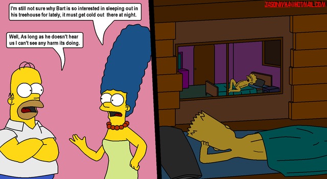 lisa simpson porn simpsons marge simpson homer lisa bart rainpow bebe