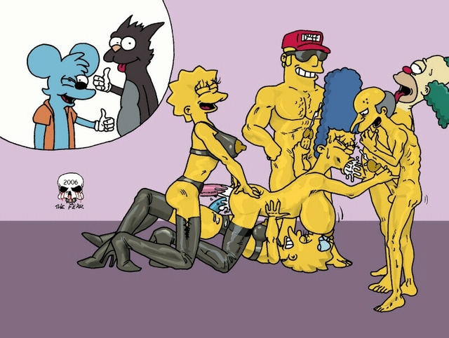lisa simpson porn simpsons marge simpson lisa fear maggie duffman itchy krusty clown montgomery burns scratchy