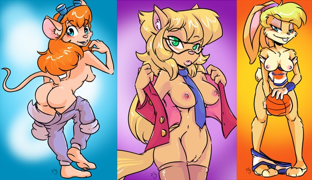 lola bunny hentai crossover bunny lola looney tunes space jam chip dale rescue rangers callie briggs gentlemanjim swat kats