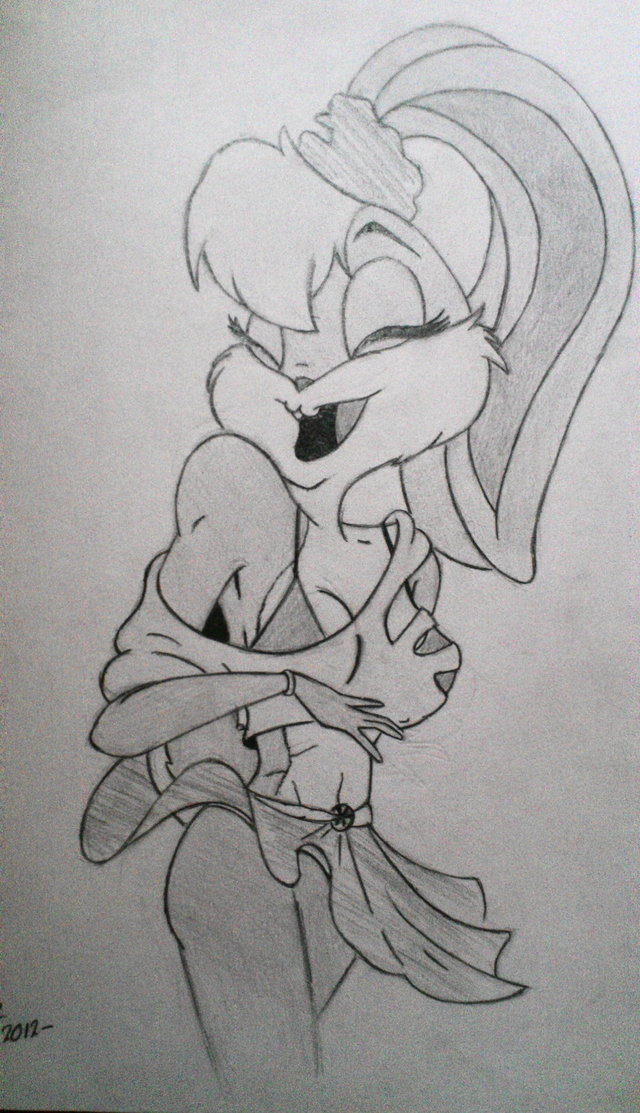 lola bunny xxx art bunny lola sketch dimitricb nfh