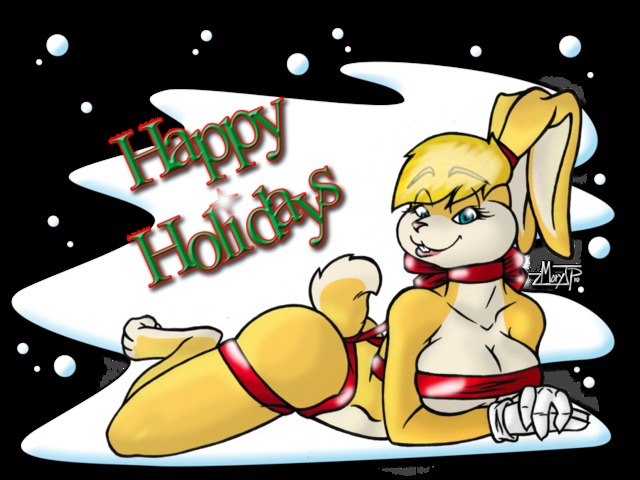 lola bunny xxx art bunny lola happy holidays moryjp hcv