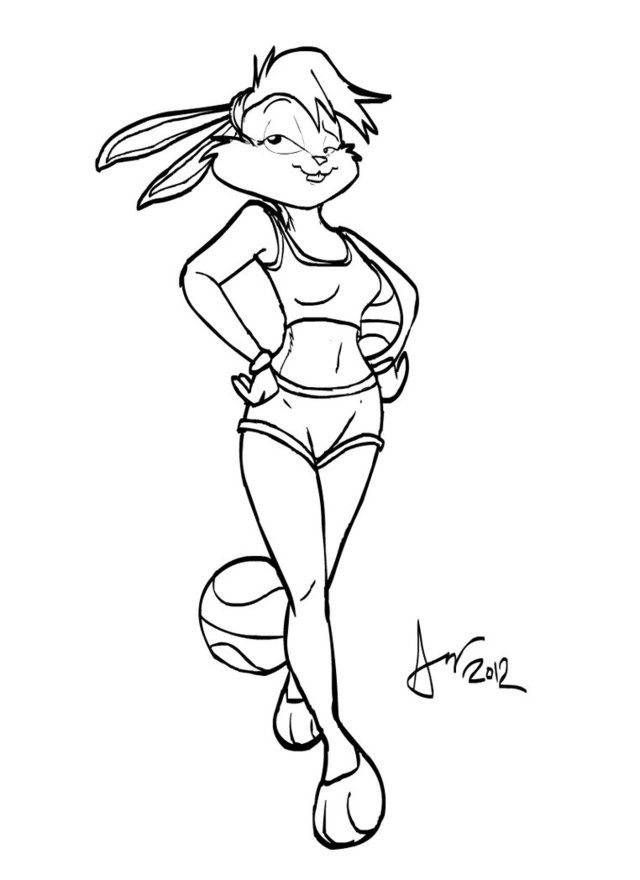 lola bunny xxx art pre bunny lola lines kmovr