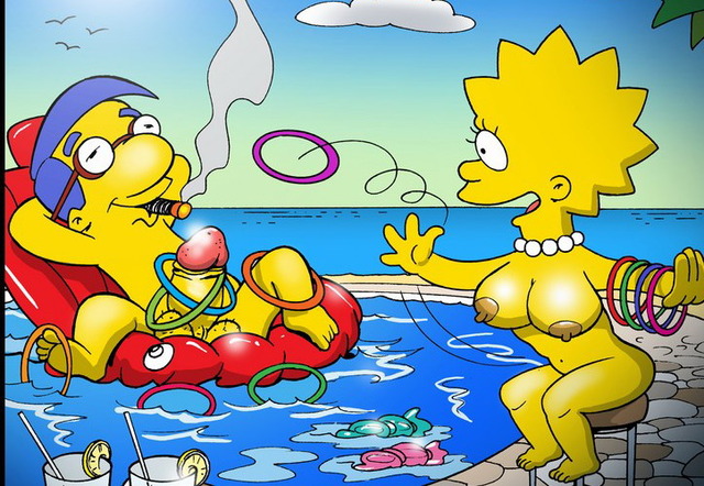loving simpsons porn page simpson homer toon toons party sexcomix