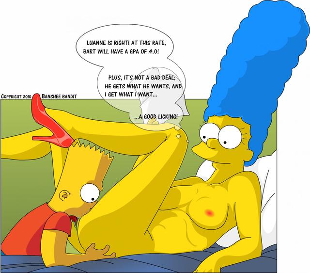 marge and bart simpson porn porn media marge simpson bart