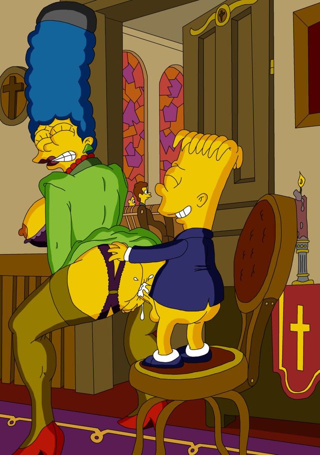 marge and bart simpson porn pictures marge simpson bart album rule luscious lusciousnet