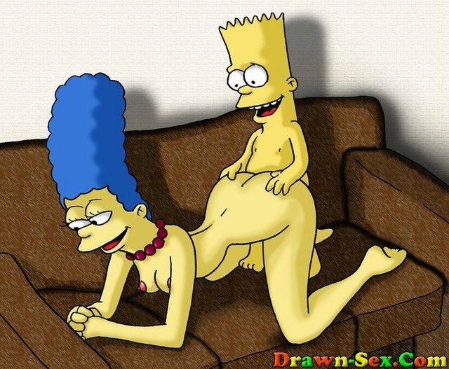 marge and bart simpson porn 