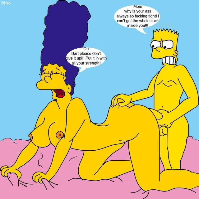 marge and bart simpson porn simpsons marge simpson bart sino