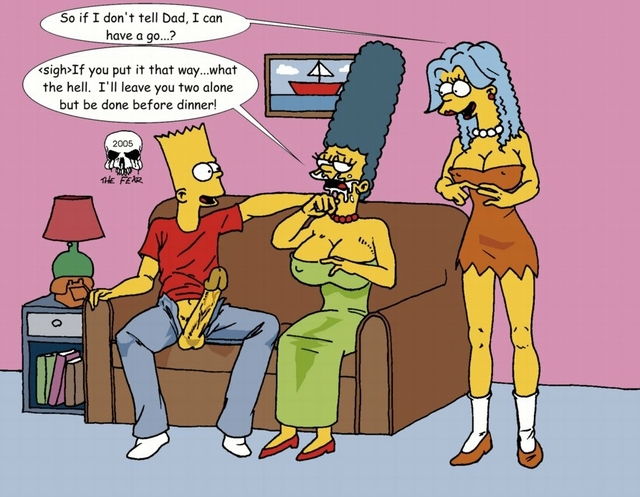 marge and bart simpson porn porn simpsons page media marge simpson lisa bart fear deff