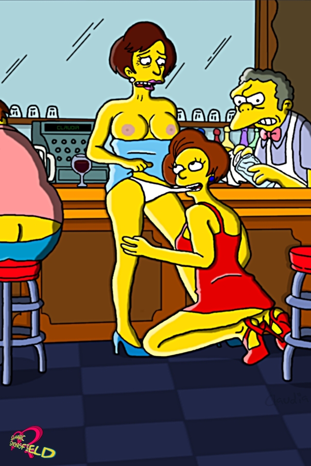 marge and edna getting plowed porn simpsons page characters edna krabappel belong sharetv