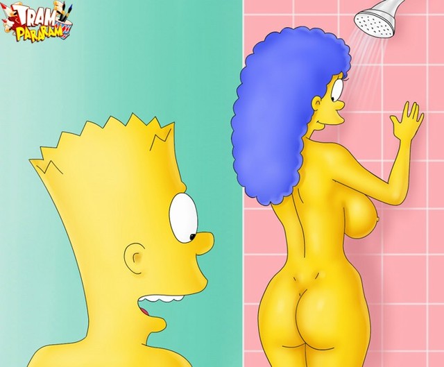 marge and lisa simpson porn simpsons category tram pararam