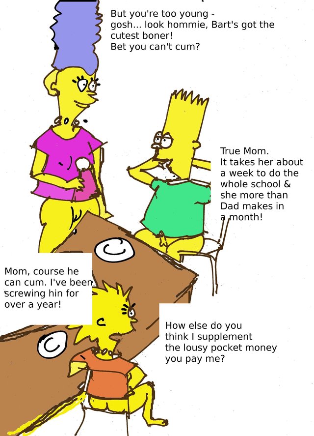 marge and lisa simpson porn simpsons marge simpson lisa bart bbbc