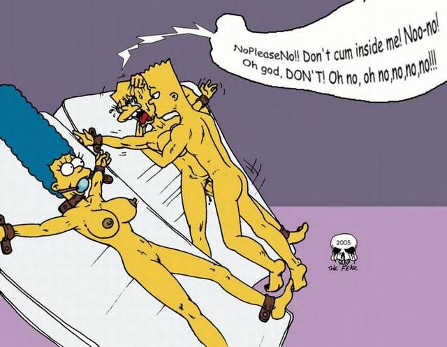 marge and lisa simpson porn simpsons marge simpson lisa bart fear deff