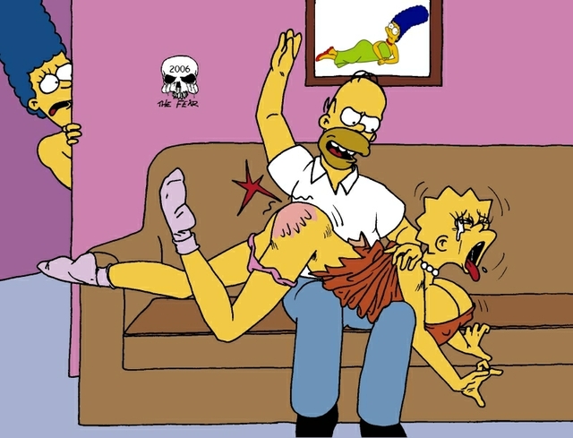 marge and lisa simpson porn simpsons marge simpson homer lisa fear