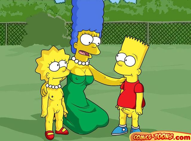 marge and lisa simpson porn simpsons cartoon erotic