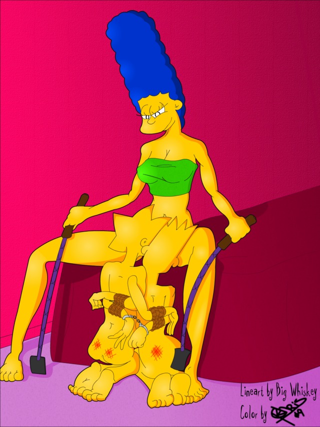 marge and lisa simpson porn simpsons marge simpson lisa bart fear