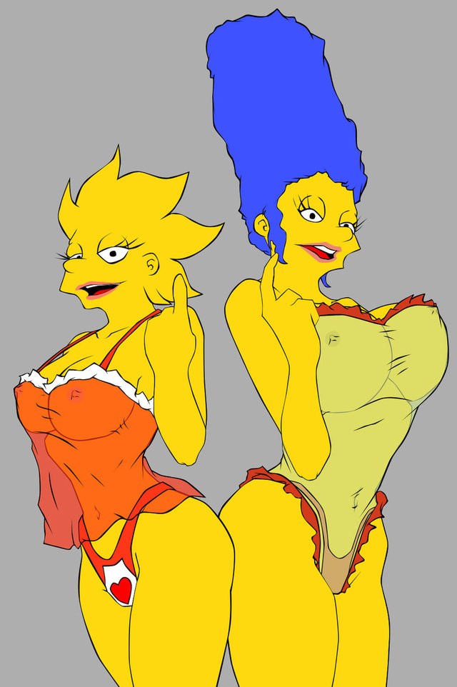 marge and lisa simpson porn hentai porn simpsons media marge simpson lisa more rule original tagme