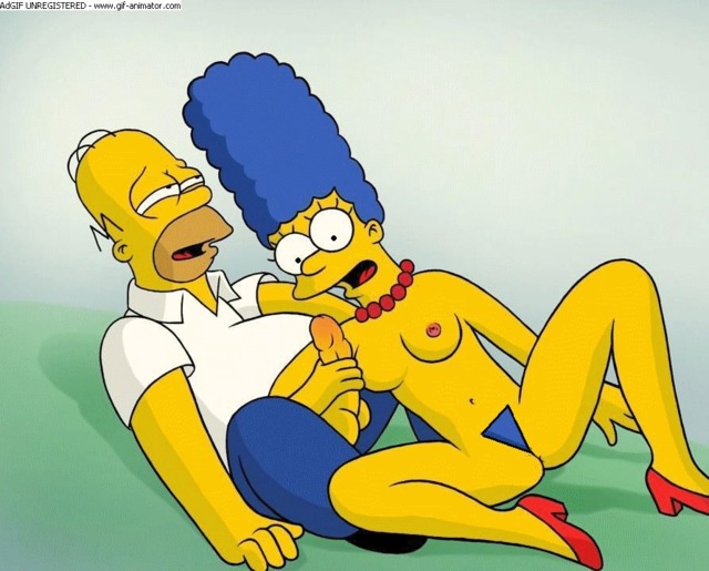 marge simpson naked porn simpsons marge simpson homer animated